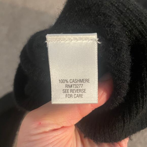 Black and red Cashmere Argyle Sweater Y2K Preppy Cozy Fall Winter Size XL - Picture 6 of 8